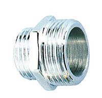 Autre photo du produit Mamelon rduit laiton chrom  visser MM