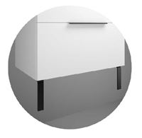 DOMAO - ECOWATER Paire de pieds pour meuble