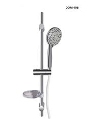 Autre photo du produit Ensemble barre de douche rnovation avec douchette, flexible et porte-savon DOMAO 200