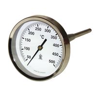 Autre photo du produit Thermomtre rond de fume 50  500C