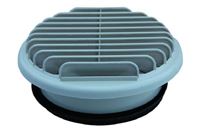 Autre photo du produit Entre / Sortie d''air murale PVC  125 mm