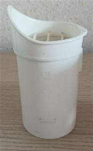 UBBINK Nez de remplacement horizontal (80/125) pour terminal de chaudire  condensation 