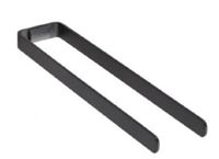 Autre photo du produit Porte serviettes double en aluminium - ALUR - Fabrication Franaise