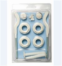 Autre photo du produit Kit universel bouchons et supports de radiateur fonte