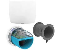 Autre photo du produit  Kit e-Twist&Go pour salle de bains et/ou cellier (1 piquage + 1 bouche Line -  80 mm)