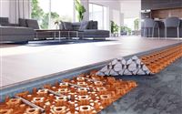 Autre photo du produit Dalle plancher chauffant � plots avec isolation thermique et acoustique BEKOTEC-EN-FI