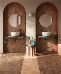 EMIL CERAMICA Carrelage effet terre cuite sol / mur intrieur FORME BRICK Naturel