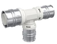 Photo du produit T multicouche  sertir avec sorties d'extrmits rduites ALPEX DUO XS