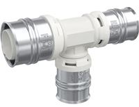 Photo du produit T multicouche  sertir rduit avec sortie centrale augmente ALPEX DUO XS