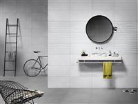 Photo du produit Carrelage d'int�rieur- Faience effet b�ton s�rie CARCONCRETE (20x60 cm)