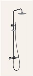 Photo du produit Ensemble de douche thermostatique  line Black gun metal