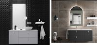 Photo du produit Meuble sous vasque 2 tiroirs, 1 porte UNIIQ  (1200x450x540 mm)