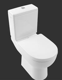 VILLEROY ET BOCH Combipack WC sur pied O.novo TwistFlush avec abattant SoftClose 