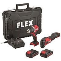 FLEX Perceuse visseuse compacte sur batterie 10,8V avec chargeur et batteries