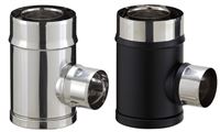 Autre photo du produit T de branchement inox pour pole  granuls -  PGI pour poles  Pellets