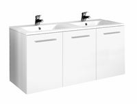 Autre photo du produit Meuble sous vasque 120cm 3 portes DOMAO