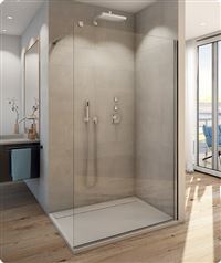 Autre photo du produit Paroi de douche fixe WALK IN - verre paisseur 8 mm