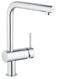 Autre photo du produit Mitigeur vier bec en L avec mousseur extractible MINTA 