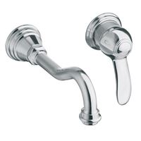 Autre photo du produit Mitigeur lavabo MUSEO mural deux trous encastrs