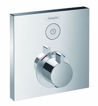 Autre photo du produit Set de finition pour mitigeur thermostatique ShowerSelect E encastr avec un robinet d''arrt
