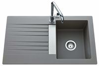 Autre photo du produit vier en Naturalite  encastrer, 1 bac, 1 gouttoir - TREVISE