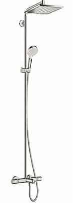 Autre photo du produit Crometta E Showerpipe Crometta E 240 1 jet bain/douche