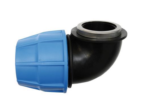 Raccord Coude 90° Banjo EL200-90 Pour Tuyau Polypropylène - Filetage 2" NPT - Calendrier 80