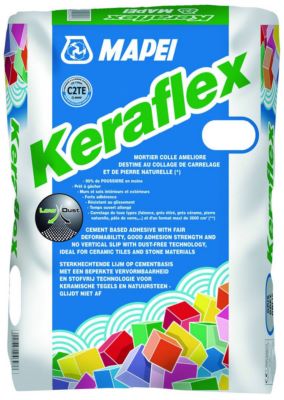 Mortier-colle pour carrelage (C2 EG) KERAFLEX MAPEI