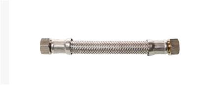 Flexible D'échappement Inox Tressé - Diamètre 60mm, Longueur 115mm, Embouts Femelle/femelle