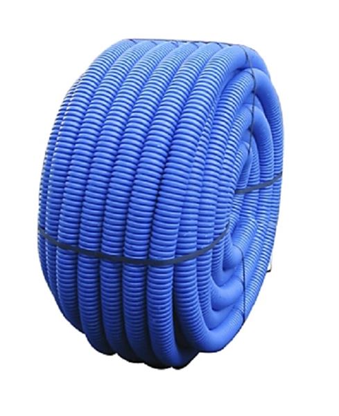 Gaine TPC annelée bleue POLYPIPE