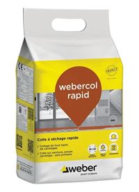 Autre photo du produit Colle carrelage s�chage rapide WEBERCOL RAPID