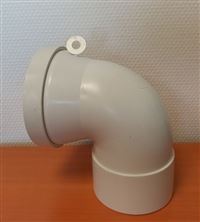 Autre photo du produit Coude de branchement WC en PVC