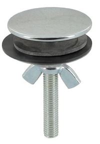 Autre photo du produit Cache trou chrom pour vier et lavabo