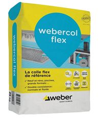 Autre photo du produit Colle pour carrelage WEBERCOL FLEX