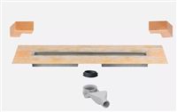 Autre photo du produit Caniveau � sortie horizontale pour douche � l''italienne KERDI LINE F 40