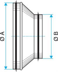 Autre photo du produit Rduction Conique Concentrique : RCC  joints