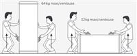 Autre photo du produit Ventouses de Portage pour Chauffe-eau - Kit 2 Ventouses + Mallette