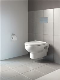 Autre photo du produit Combi Pack WC suspendu  bride ouverte Durastlyle Basic RIMLESS 