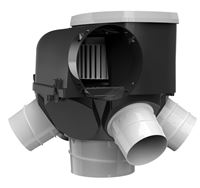 Autre photo du produit VMC simple flux autorglable AUTOCOSY avec 3 bouches LINE