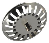 Autre photo du produit Panier bouchon manuel inox pour bonde  90mm
