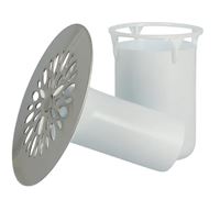Autre photo du produit Ensemble siphon  grille pour vidage de receveur de douche