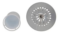 Autre photo du produit Ensemble siphon  grille pour vidage de receveur de douche