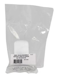 Autre photo du produit Ensemble siphon  grille pour vidage de receveur de douche