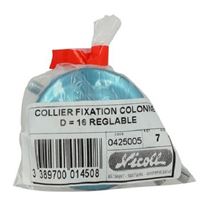 Autre photo du produit Collier fixation murale pour colonne de douche potence 
