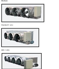 Autre photo du produit Air Pack plenums : Easyzone QAI standard + VMC IB8 FUJITSU-GENERAL+ plenums de reprise