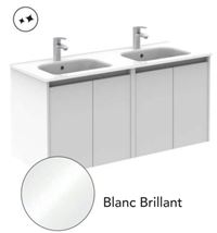 Autre photo du produit Ensemble meuble SPRING 4 portes suspendu (120cm)