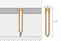 Autre photo du produit Profil� de fractionnement pour pose scell�e DILEX MOP