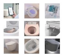 Autre photo du produit  WC lavant suspendu Pure Clean 5000  