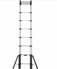 Autre photo du produit Echelle Prime Line avec stabilisateurs lat�raux et 2 pieds s�curit�s