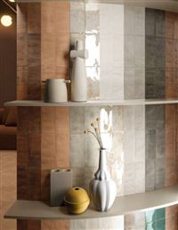 Autre photo du produit Carrelage effet terre cuite sol / mur intrieur FORME BRICK Naturel